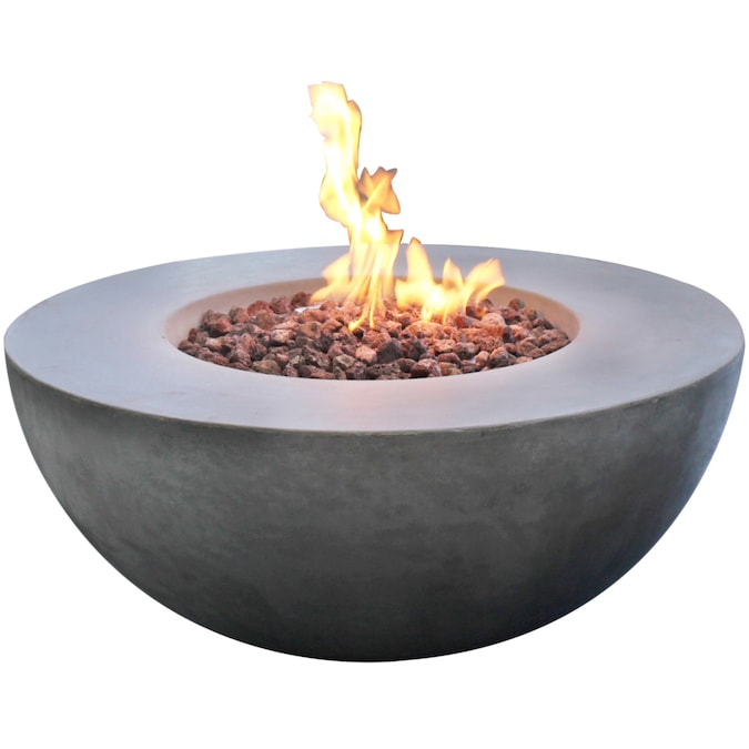 Gas Fire Pits Department At, Grey Fire Pit