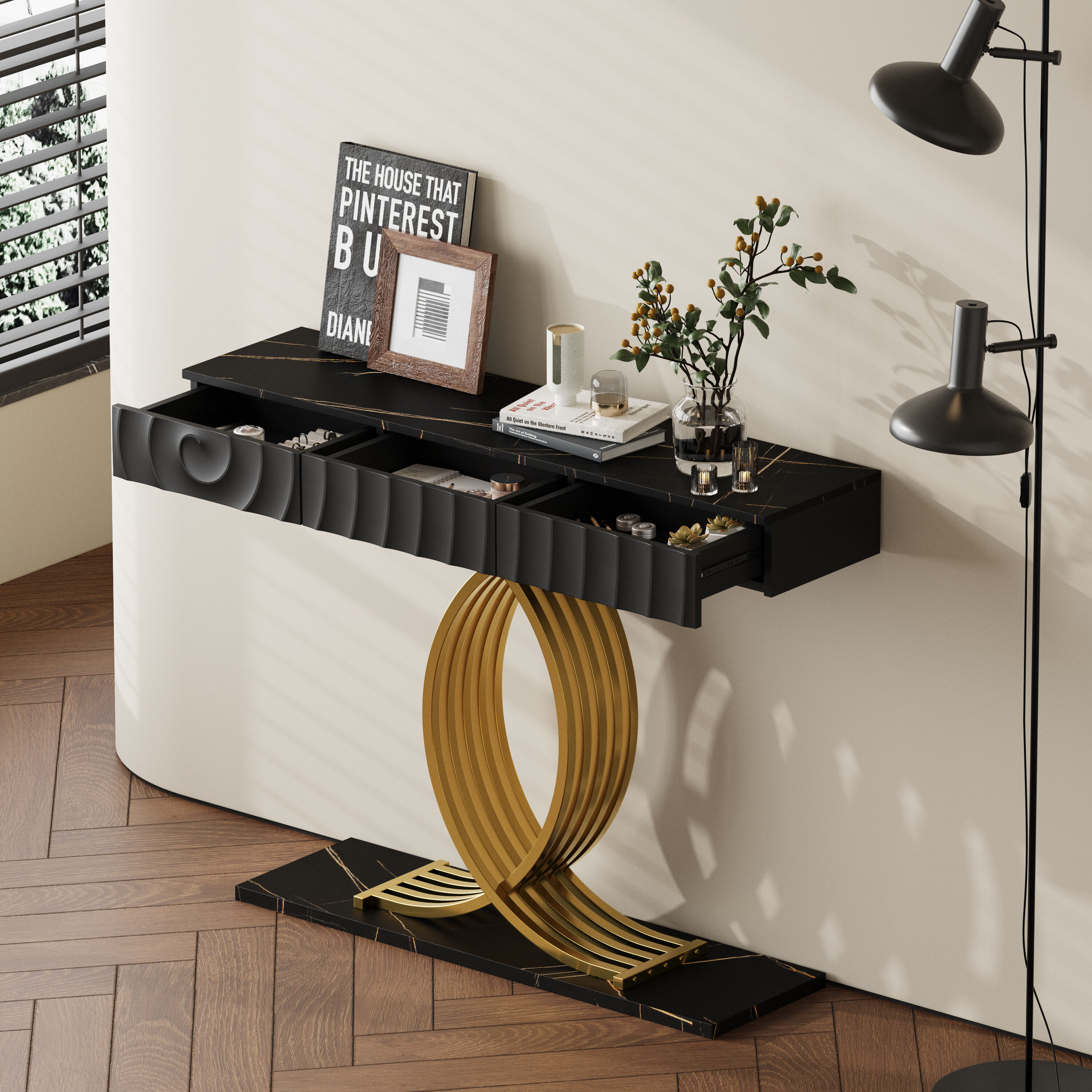Vynxaria LS0505-226305438 Console-Sofa-Tables - View #4
