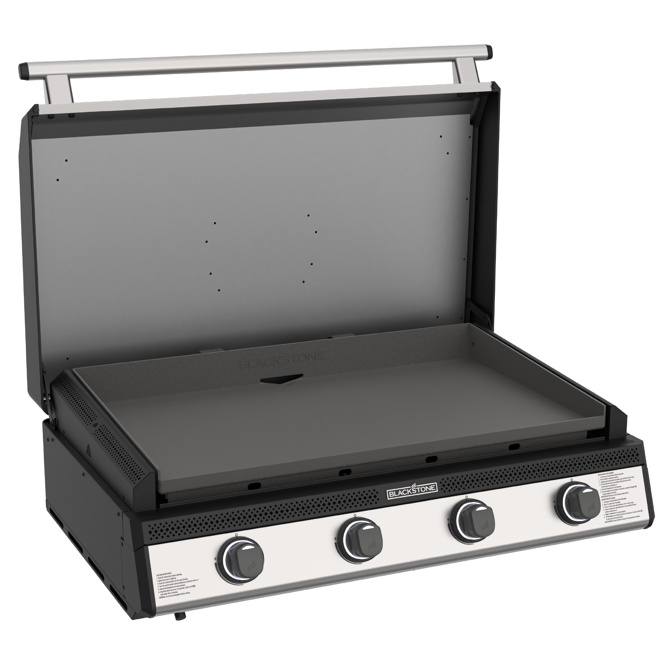 Blackstone 6138 36" Griddle Stainless Steel 40.7-in W 4 -Burner Liquid Propane Built-in Grill