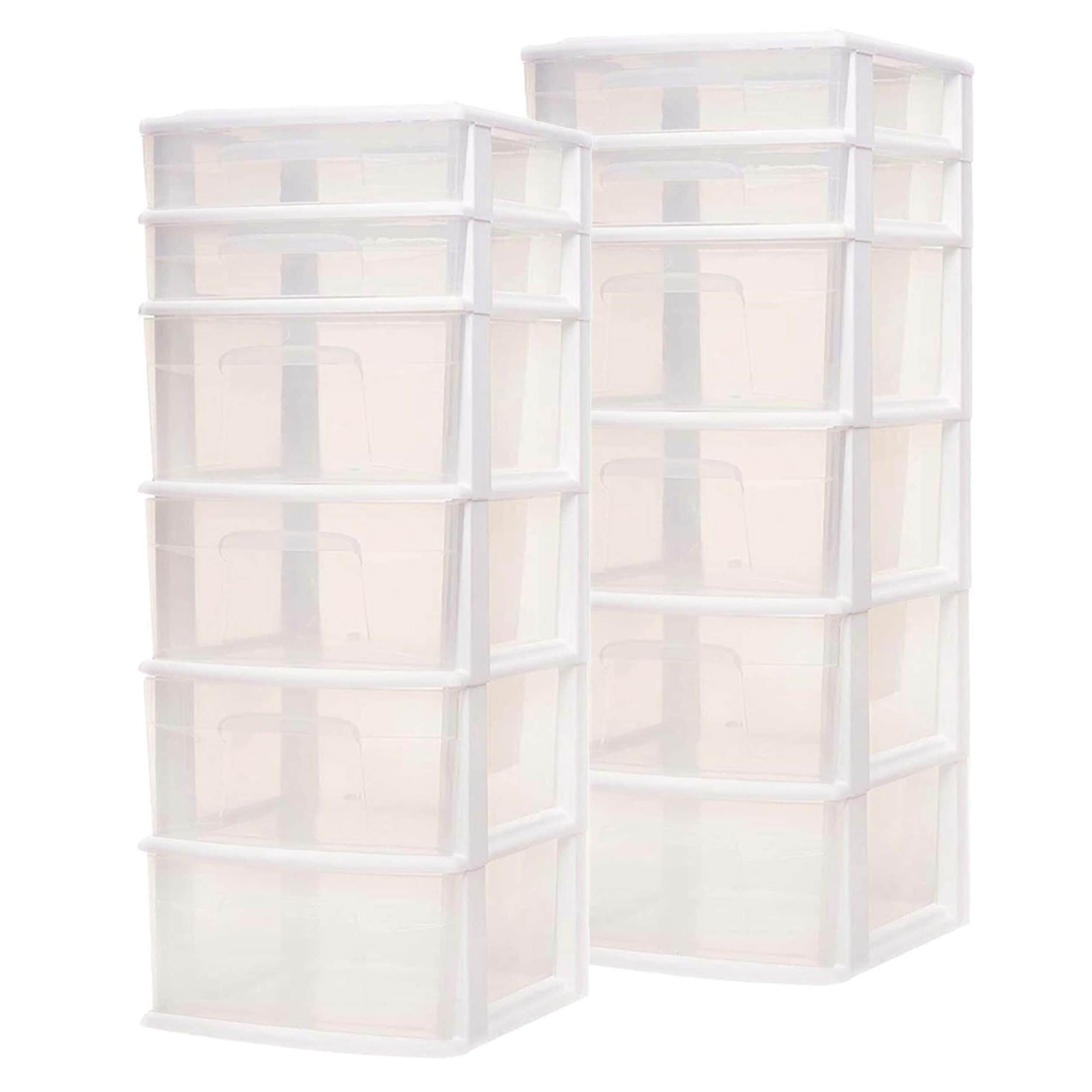 Cube Storage Organizers Color/Finish Family Clear