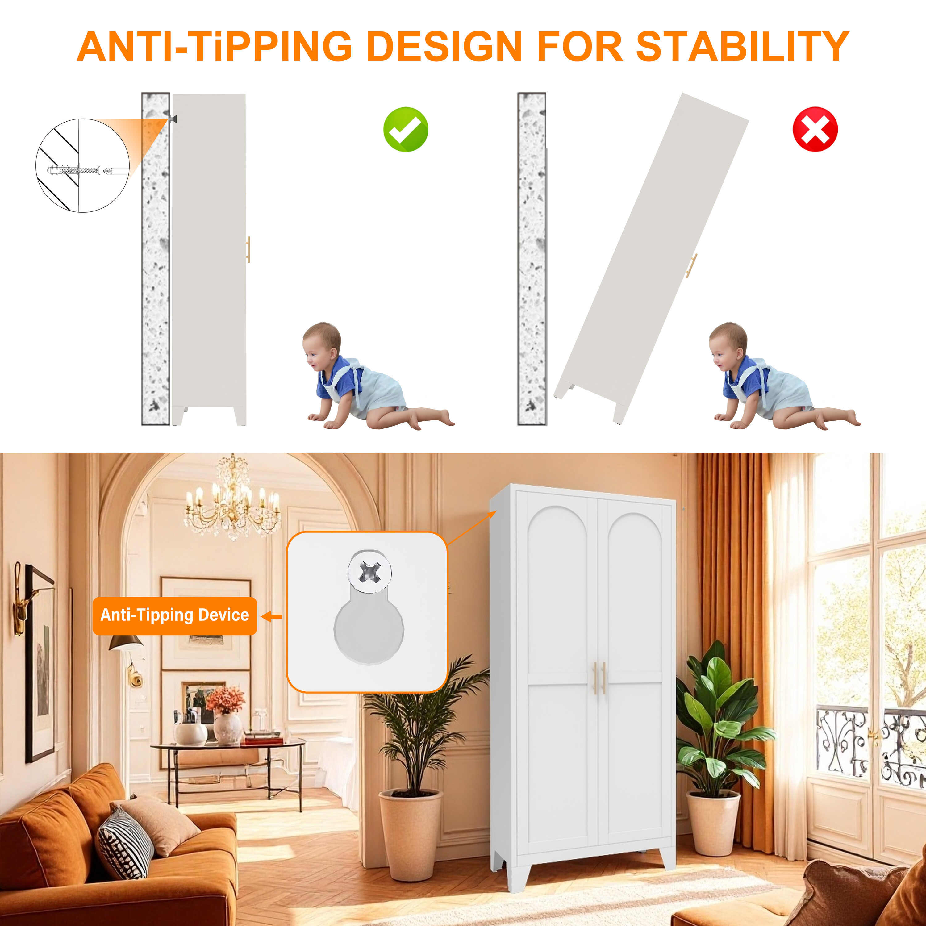 ZAKLOOP MD2702P202502 Utility-Storage-Cabinets - View #6