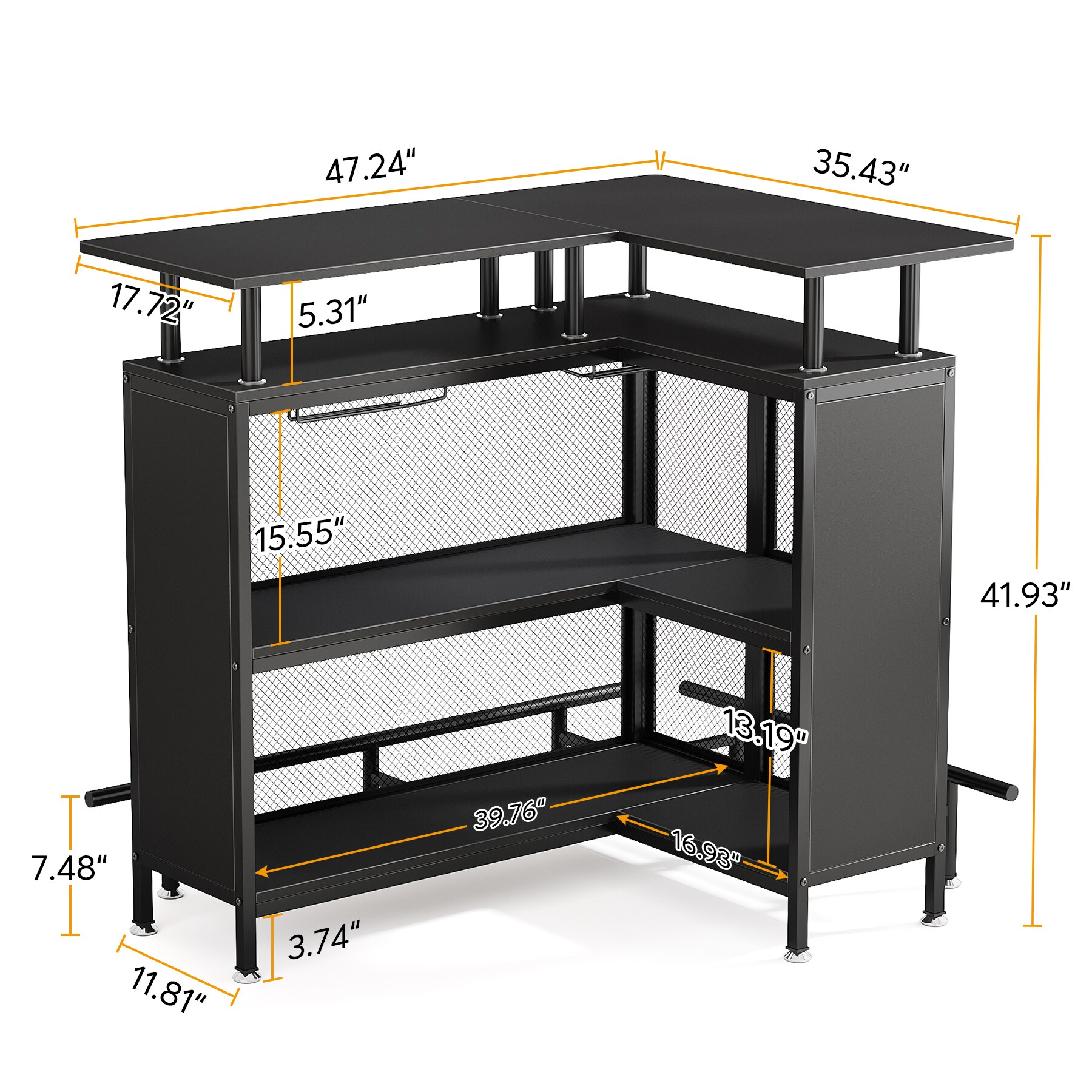 Tribesigns LWFD-C0723 Home-Bars - View #7
