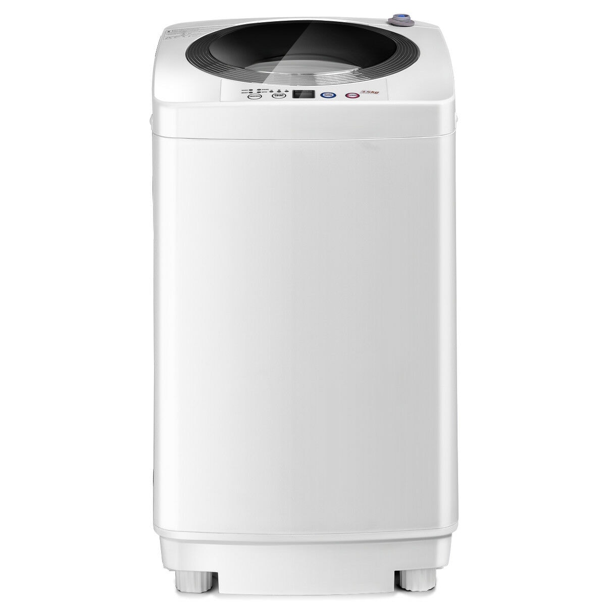  Giantex GT-US61100-FPGR Portable Washers, White & Gray :  Appliances
