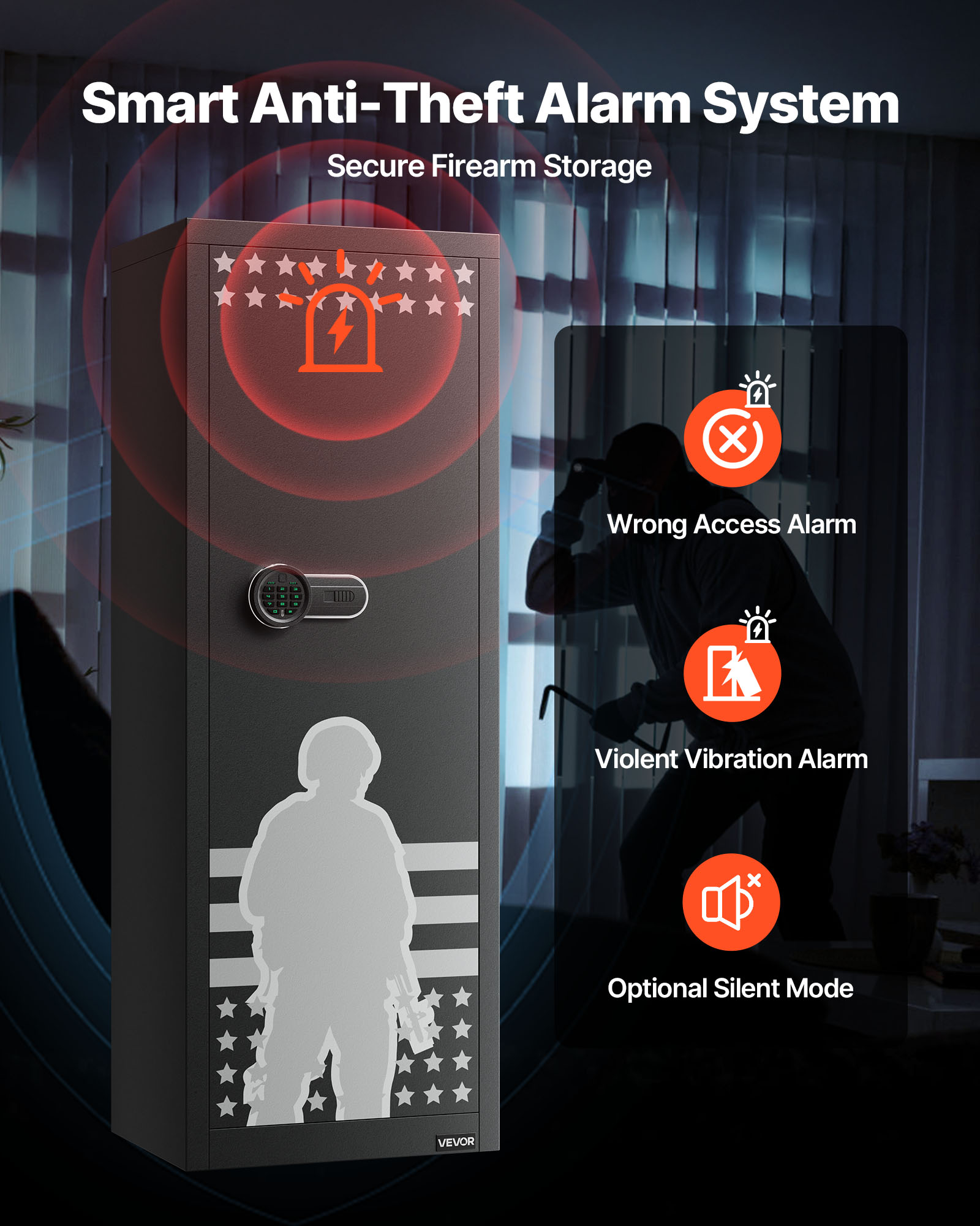 VEVOR ZQBXXPZS1575XH6VHV9 Gun-Safes - View #5