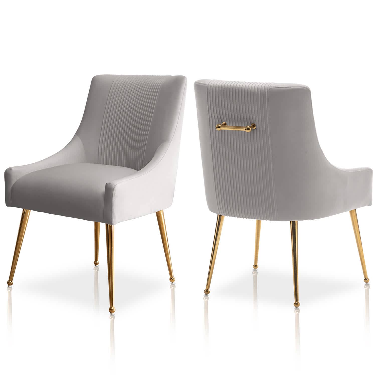 SEYNAR XY642-GREY-S6 Dining-Chairs - View #3