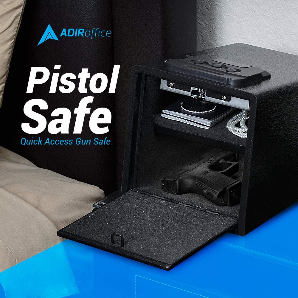 AdirOffice 671-100-BLK Gun-Safes - View #8