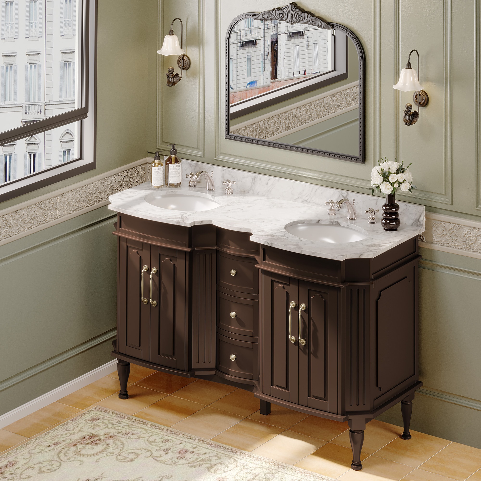 VOUA SAF-DSRCJ-GY Bath-Vanity-Combo - View #3