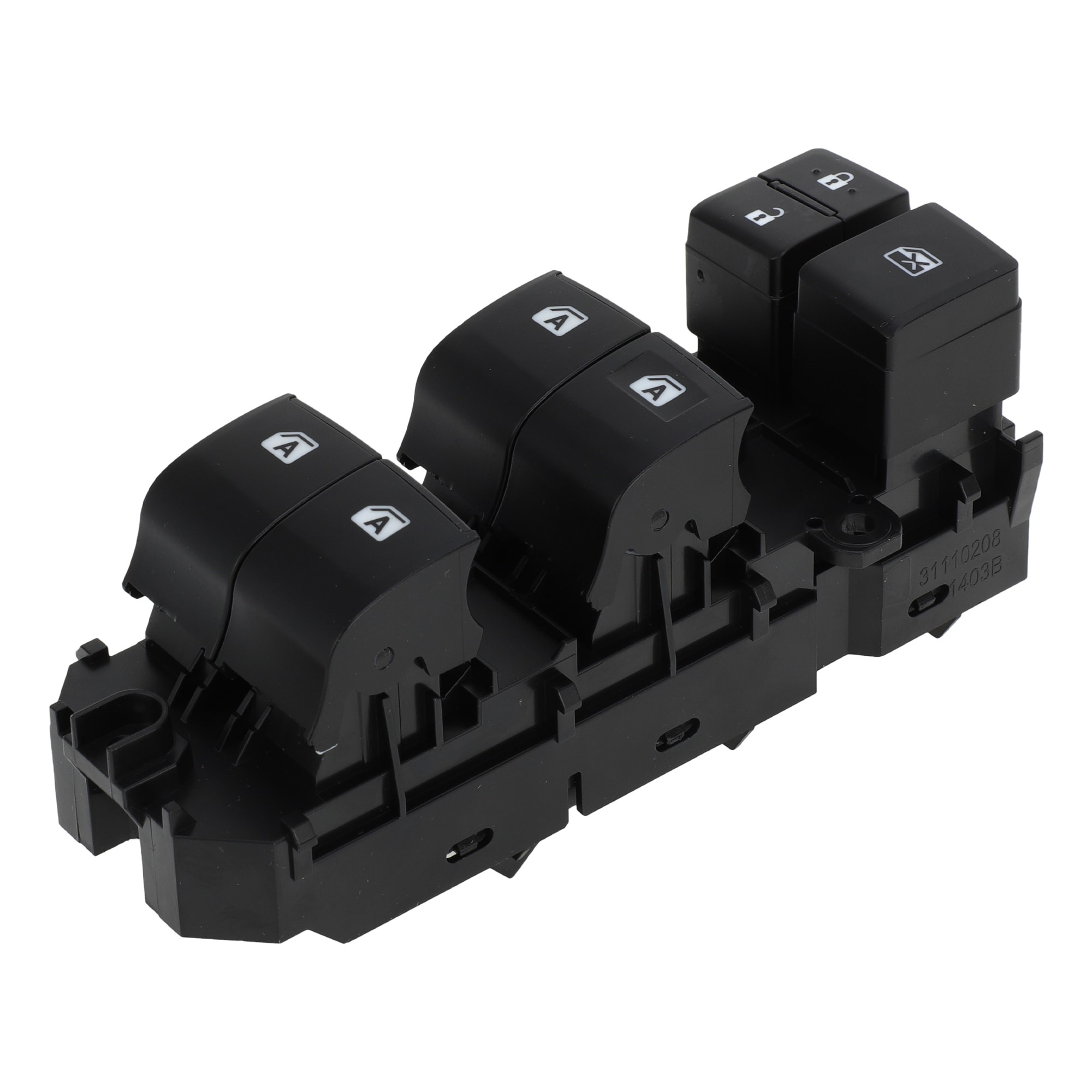 Unique Bargains Power Window Switch No.840400K011 Front Right Driver Side Window Control Switch for Toyota Camry Avalon 2018-2022 Black