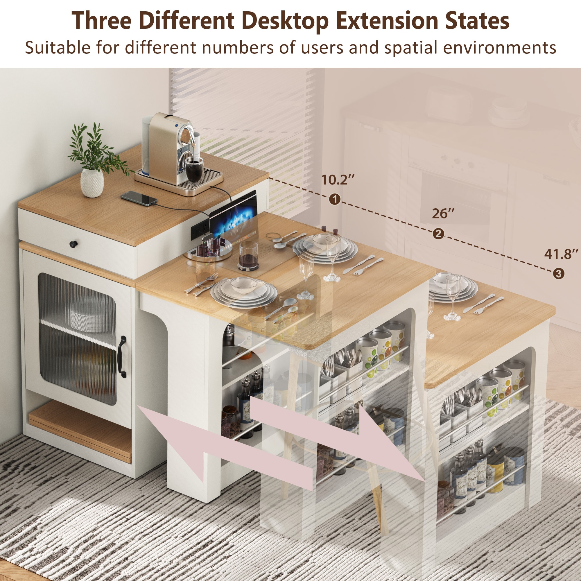 Huluwat DJ-S000017W Kitchen-Furniture - View #4