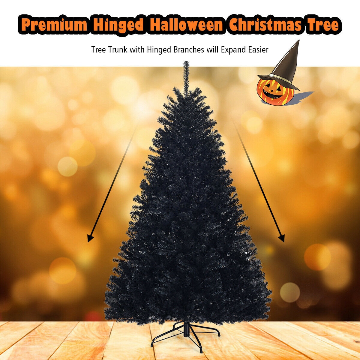 WELLFOR CM-HWY-22824 Artificial-Christmas-Trees - View #4