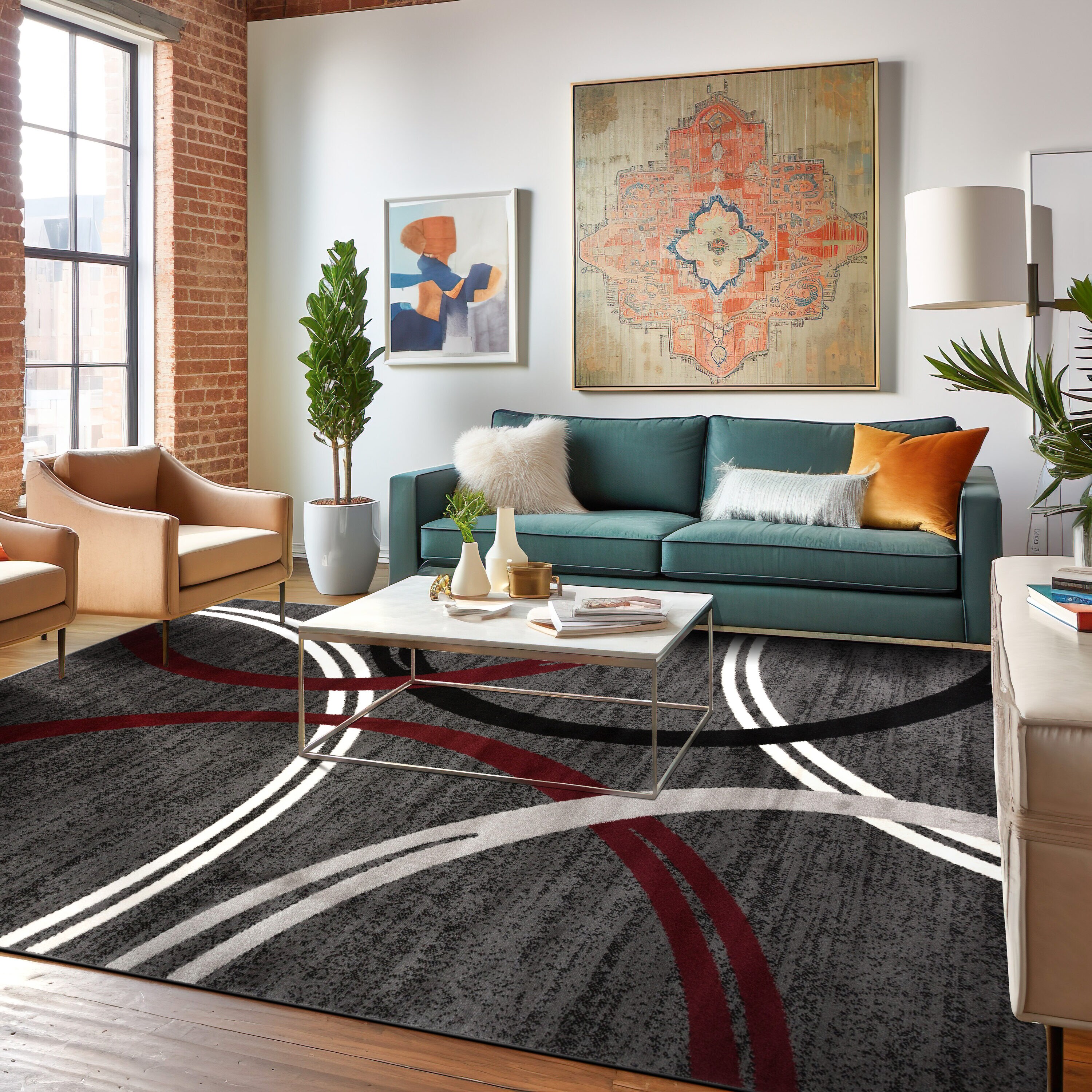 World Rug Gallery 377RED8X12 rugs - View #7
