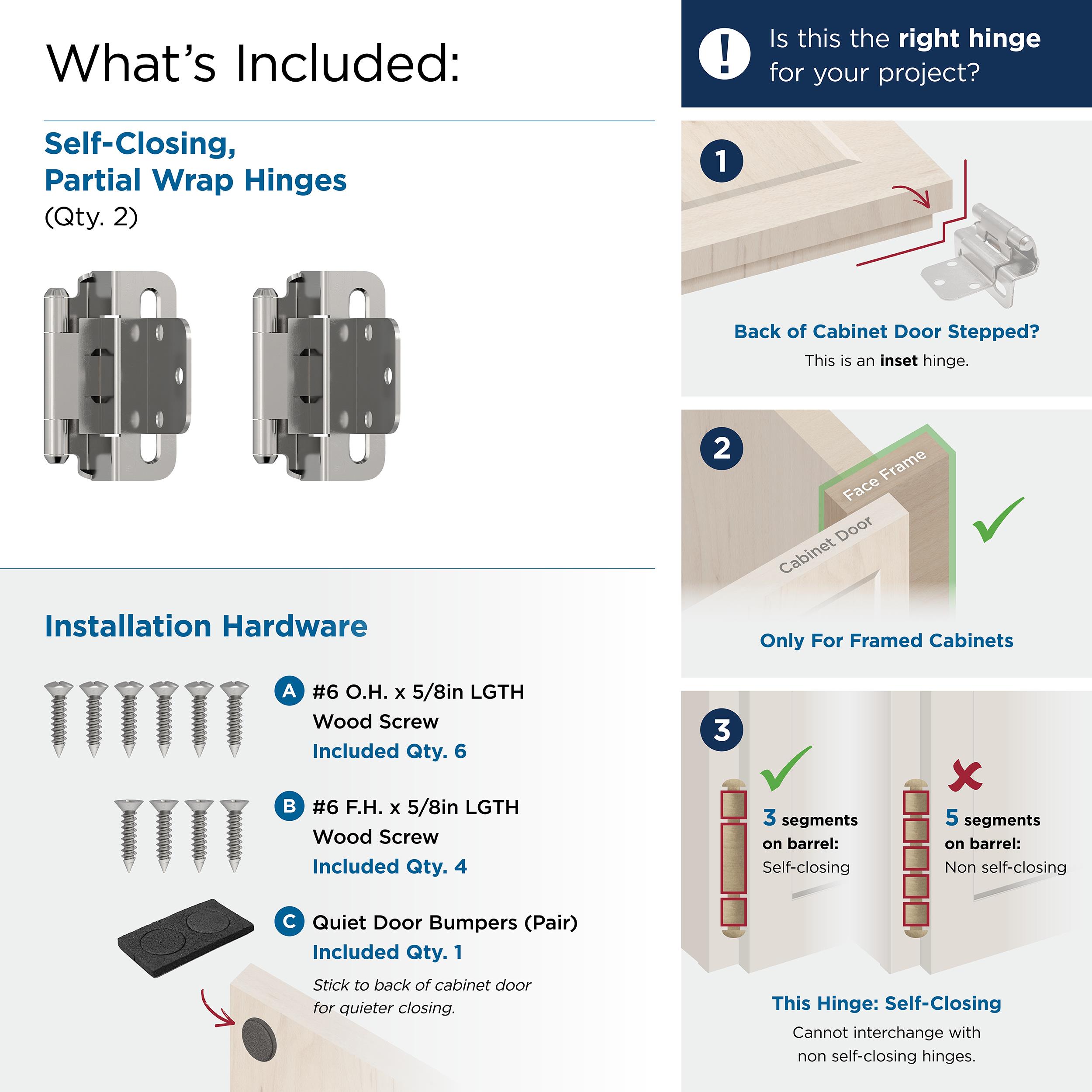 Amerock BPR756526 Cabinet-Hinges - View #4