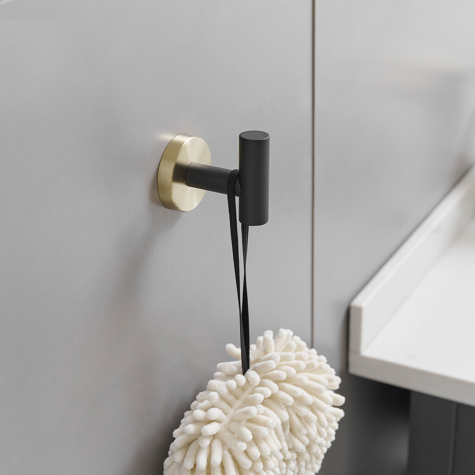 BWE A-91004-4-GBK-1 Robe-Hooks - View #3