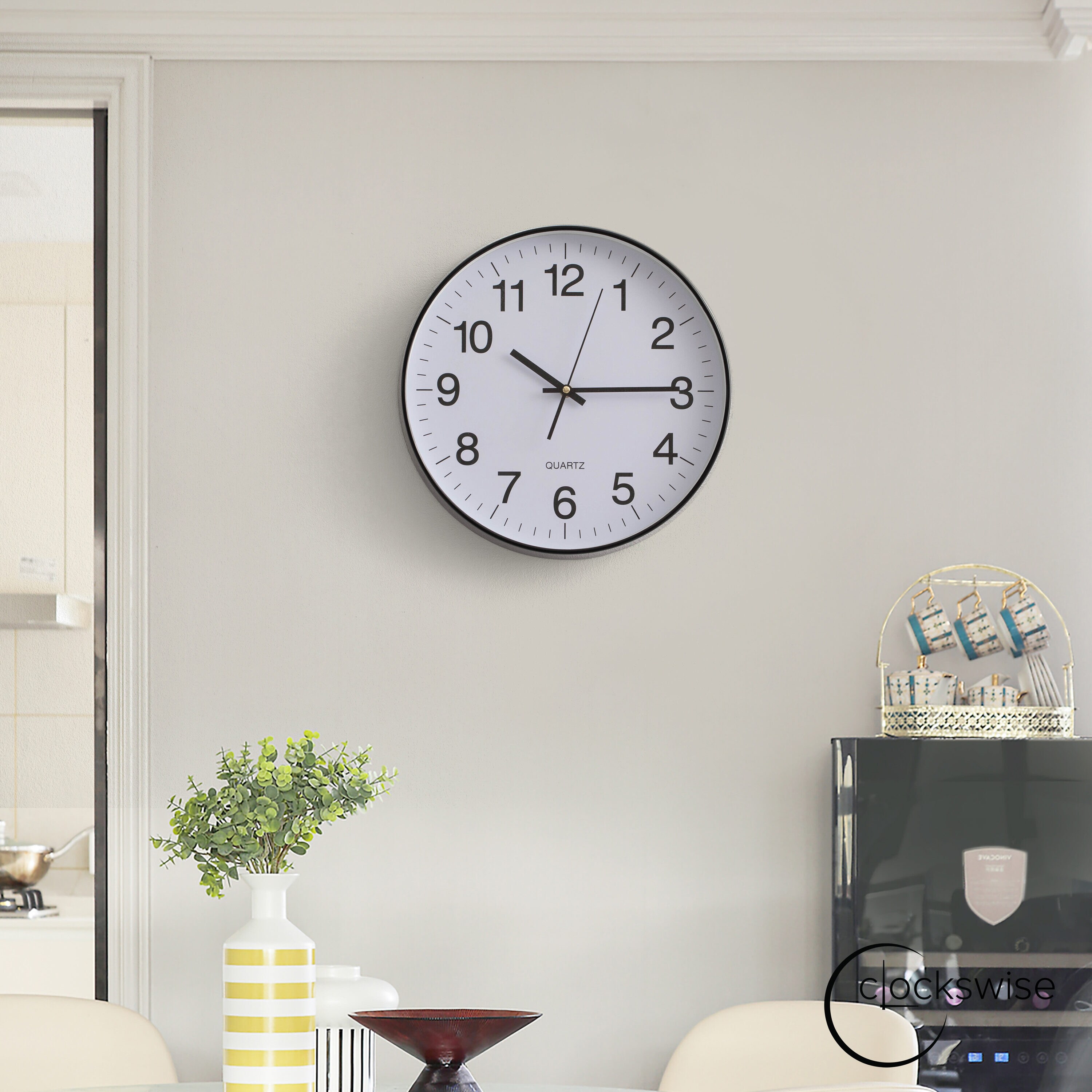 Clockswise QI004744.BK.14 Indoor-Outdoor-Clocks - View #8