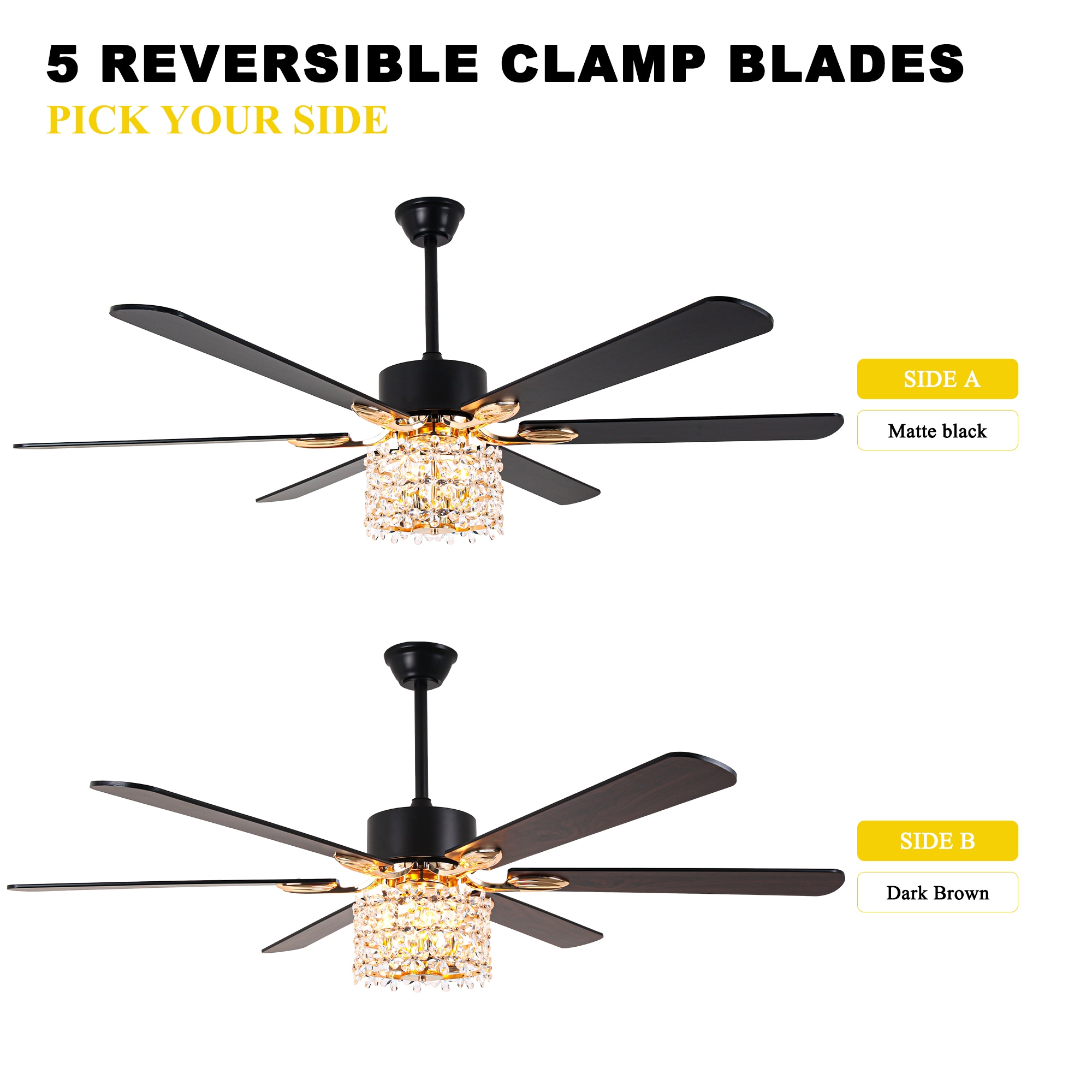 Oaks Decor DC6510OKEL-B Ceiling-Fans - View #9