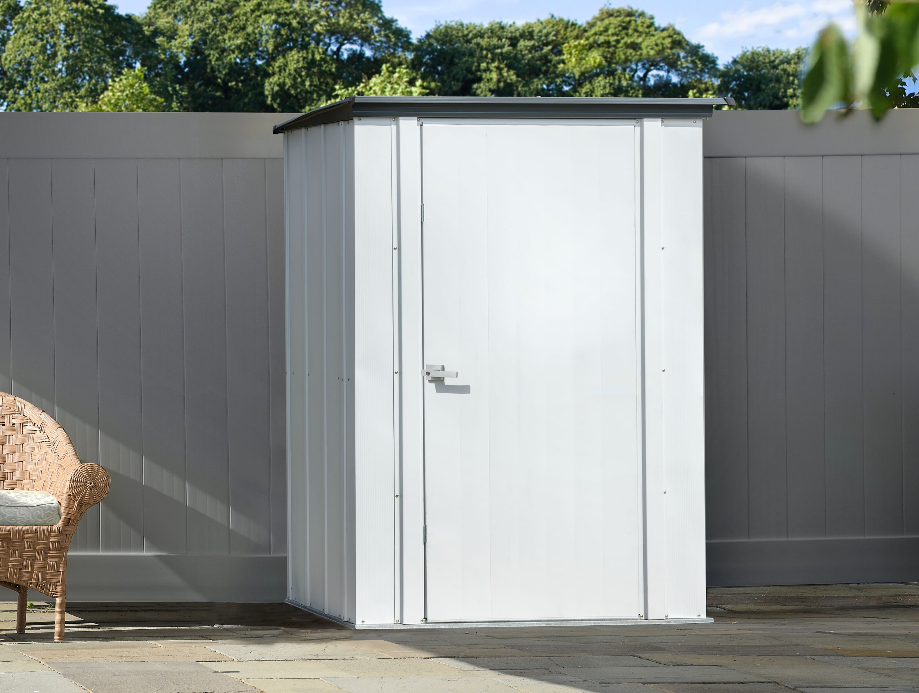 Arrow 4-ft x 3-ft Spacemaker Limited Edition Galvanized steel Storage Shed