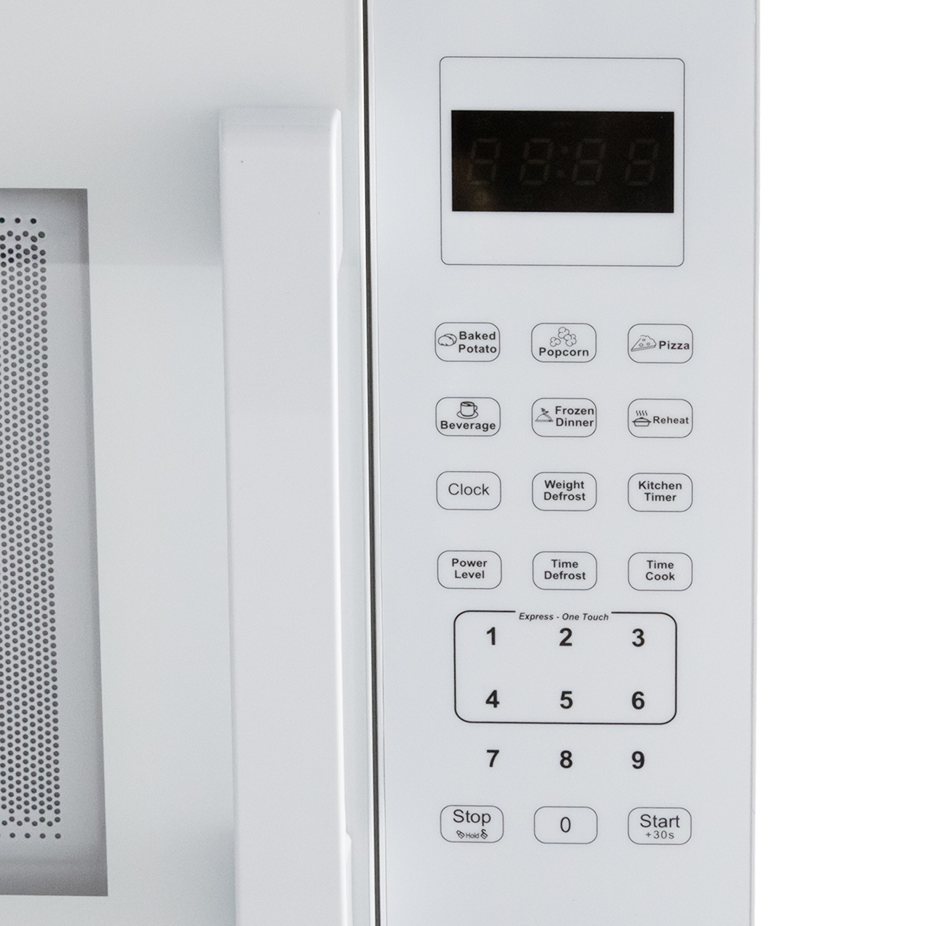 Avanti 1.5 cu ft White Countertop Microwave with Timer
