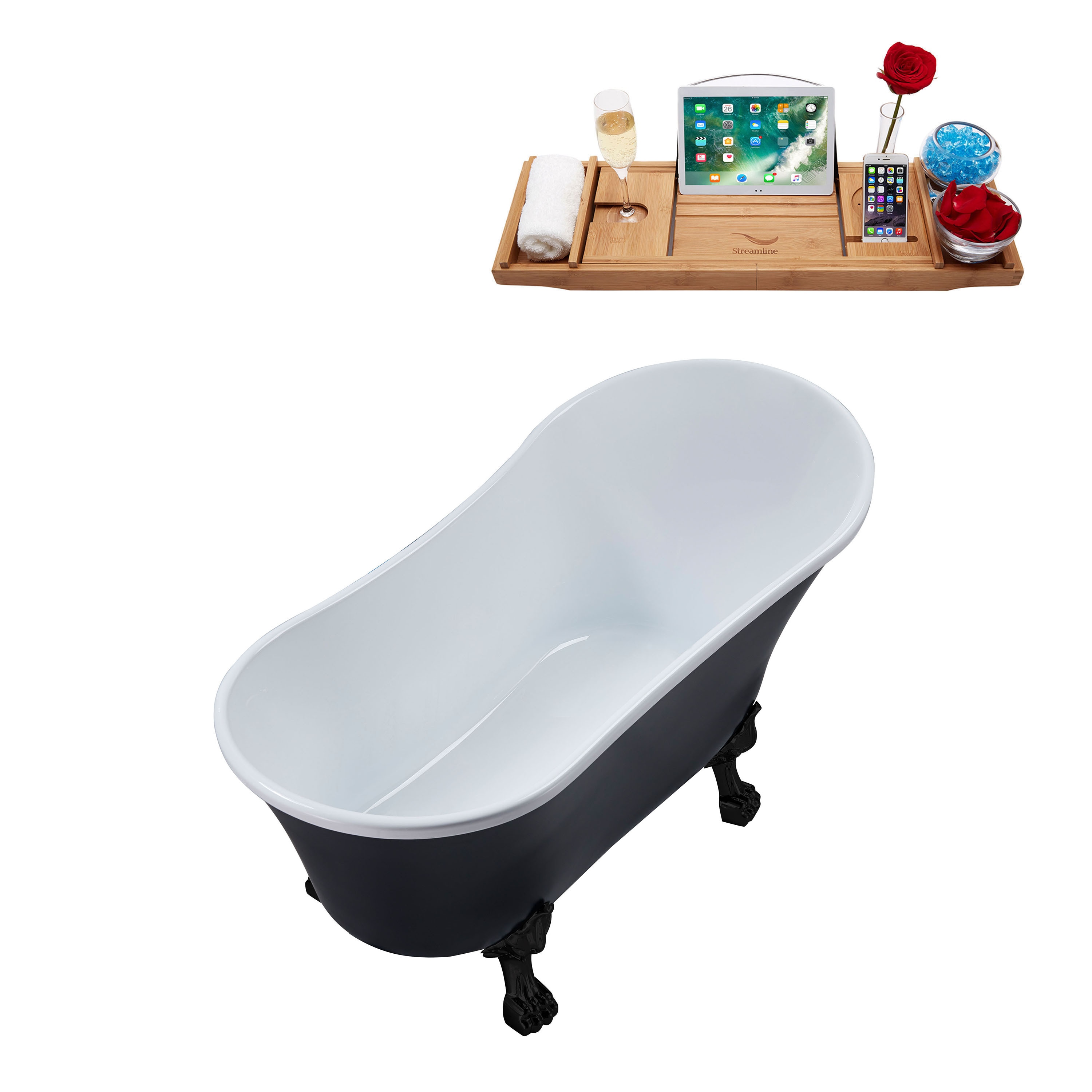 Streamline N362BL-IN-WH bathtubs - View #3