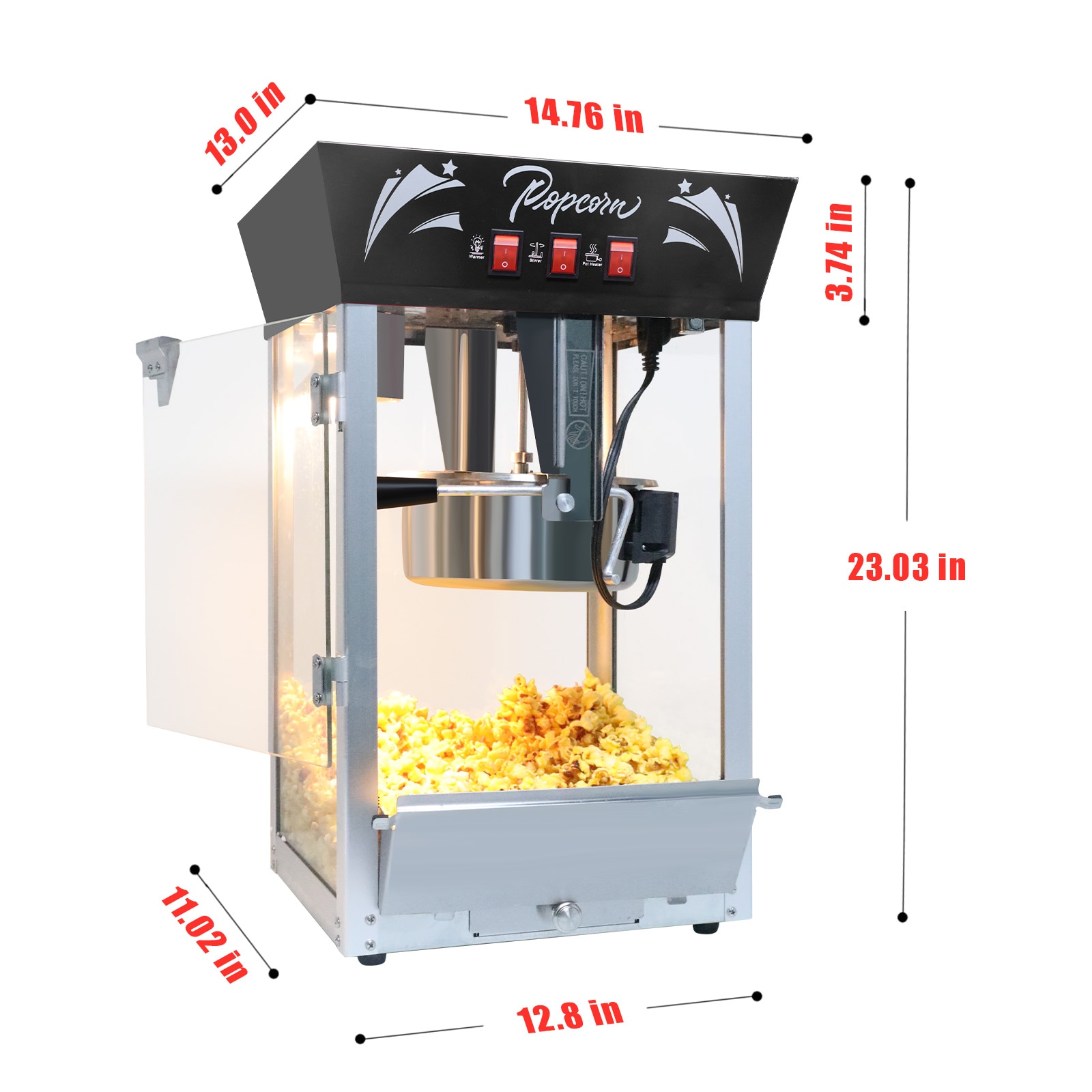 Dimakai DK-NF-P28163 Popcorn-Makers - View #7