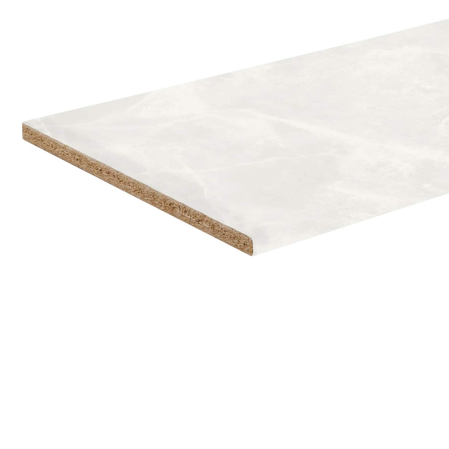 Stretta 160301 6-ft x 25.5-in x 1.125-in Manhattan Pearl Laminate Countertop