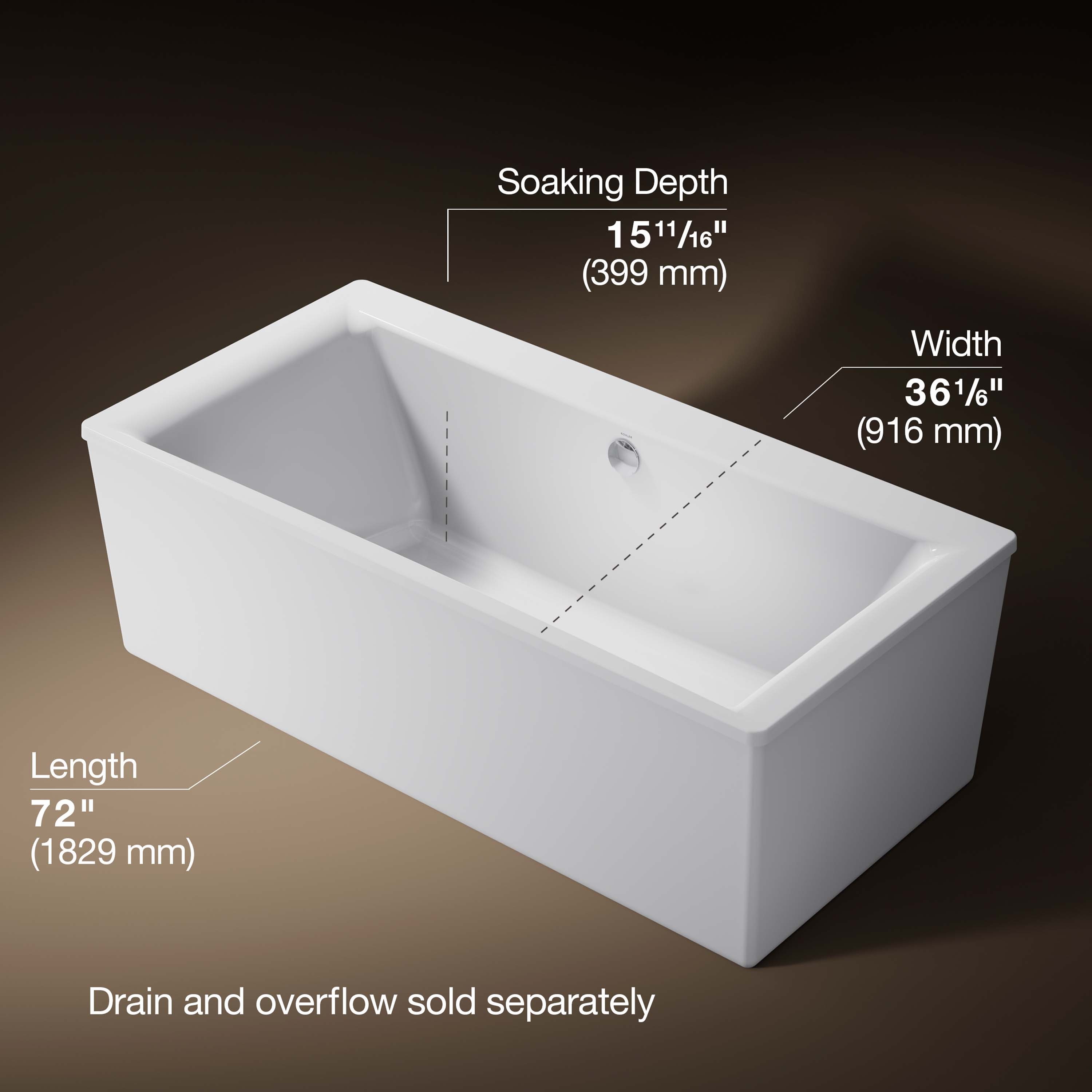 KOHLER 6366-0 bathtubs - View #3