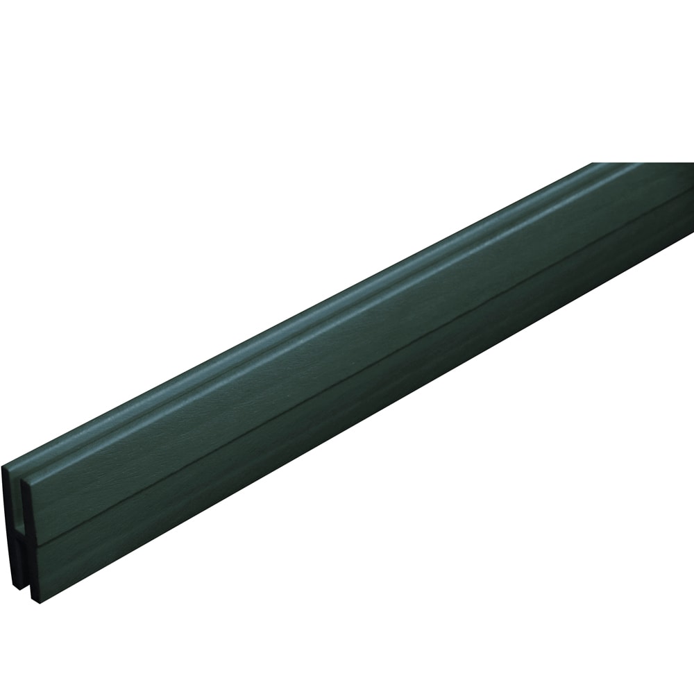 Freedom 73004335 1-in x 4-ft Dark Green Vinyl Lattice divider