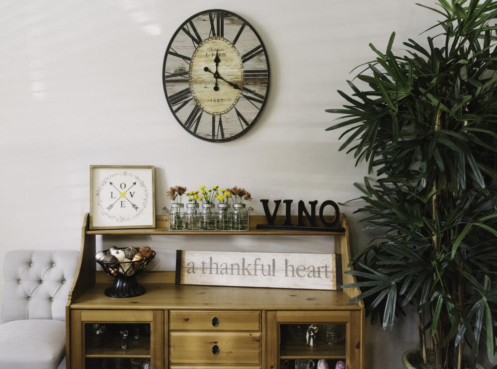 STORIED home DF0043 Indoor-Outdoor-Clocks - View #3