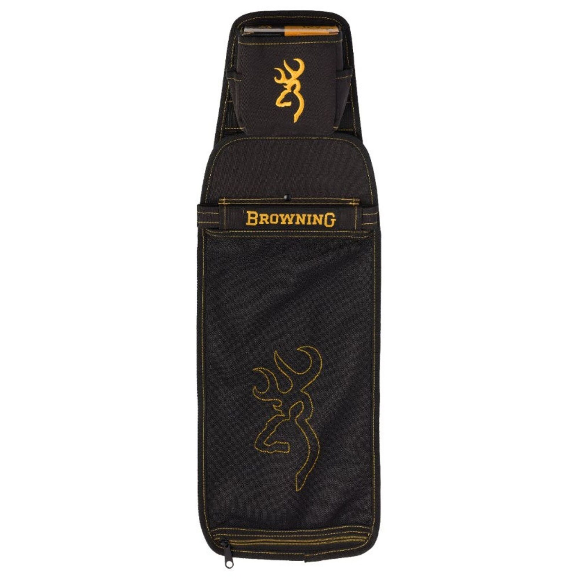 Browning 121095897  Black and Gold Shell Pouch