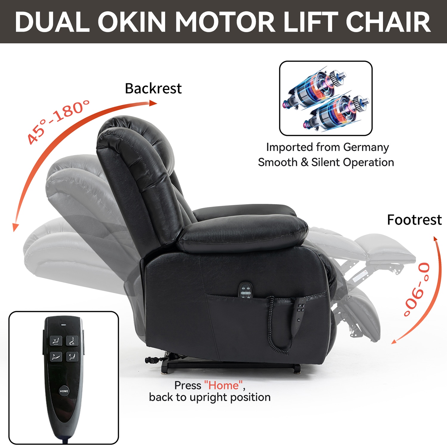 GZMR GZ-W1803RC43 recliners - View #3