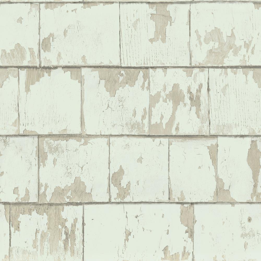 Chesapeake 3119-13042 Kindred 56.4-Sq. Feet Sage Non-woven Wood Prepasted Water Activated Paste Wallpaper