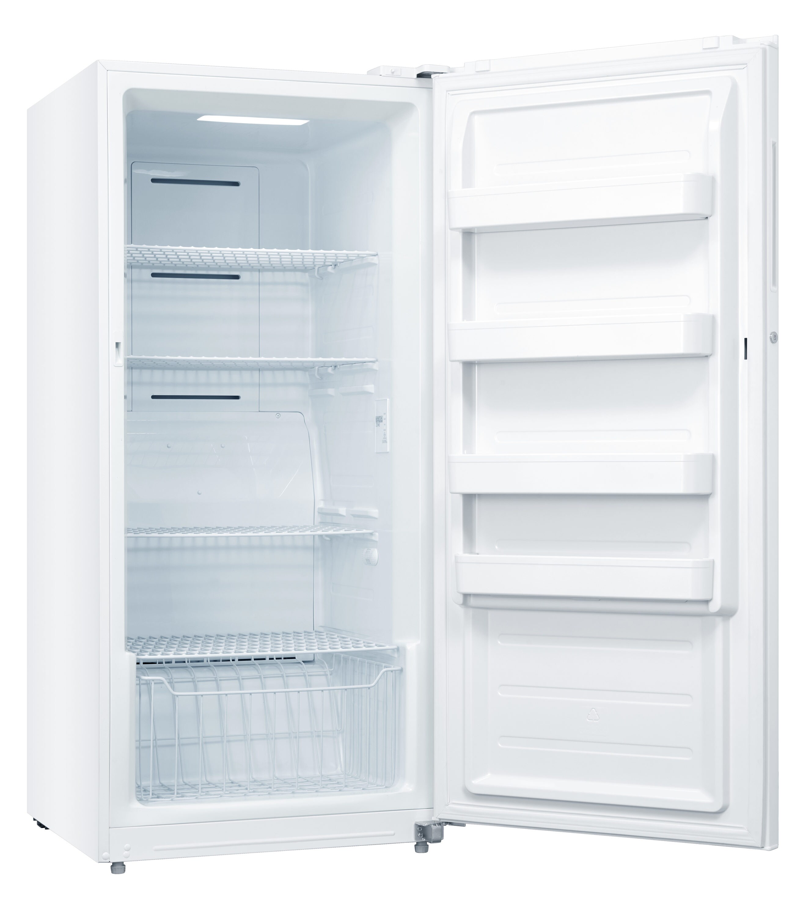 Midea 13.8-cu ft Frost-free Convertible Upright Freezer/Refrigerator ...