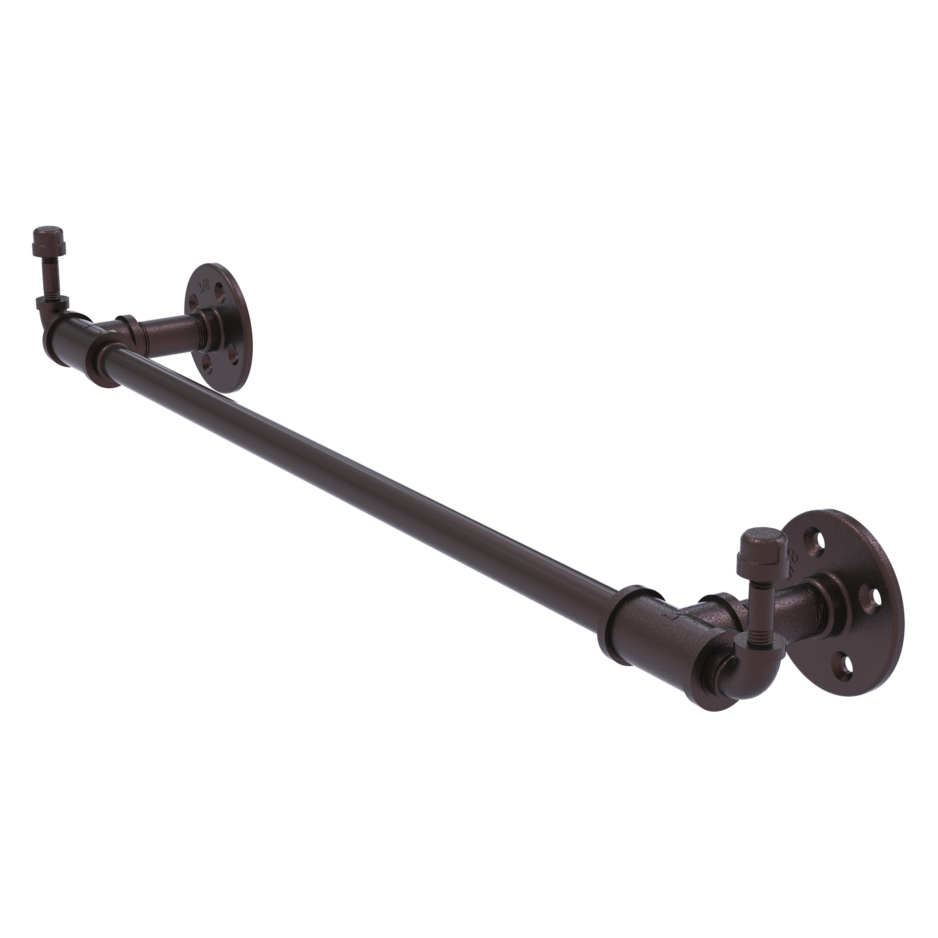 Allied Brass P-250-30-TBHK-ABZ Pipeline 30-in Antique Bronze Wall mount Single Towel Bar