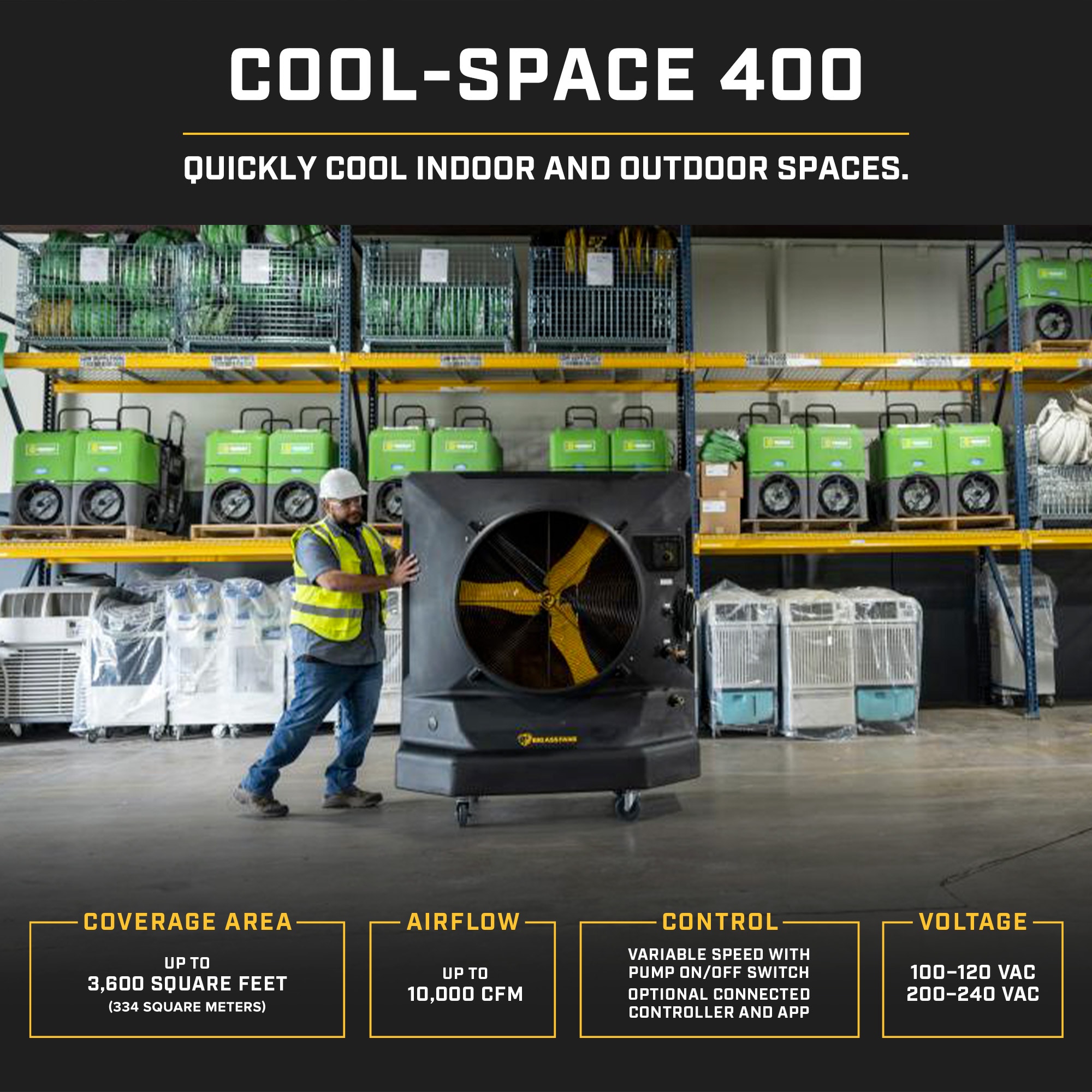 Big Ass Fans E-400-3601 Evaporative-Cooler - View #11