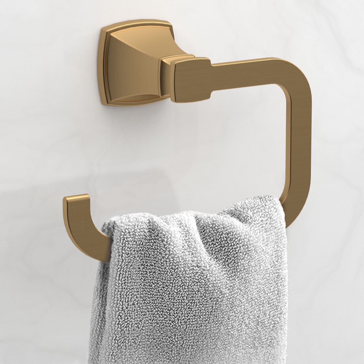 1pc Gold Color No Drill Towel Bar, Paper Roll Holder, Shower Caddy For  Bathroom Wall