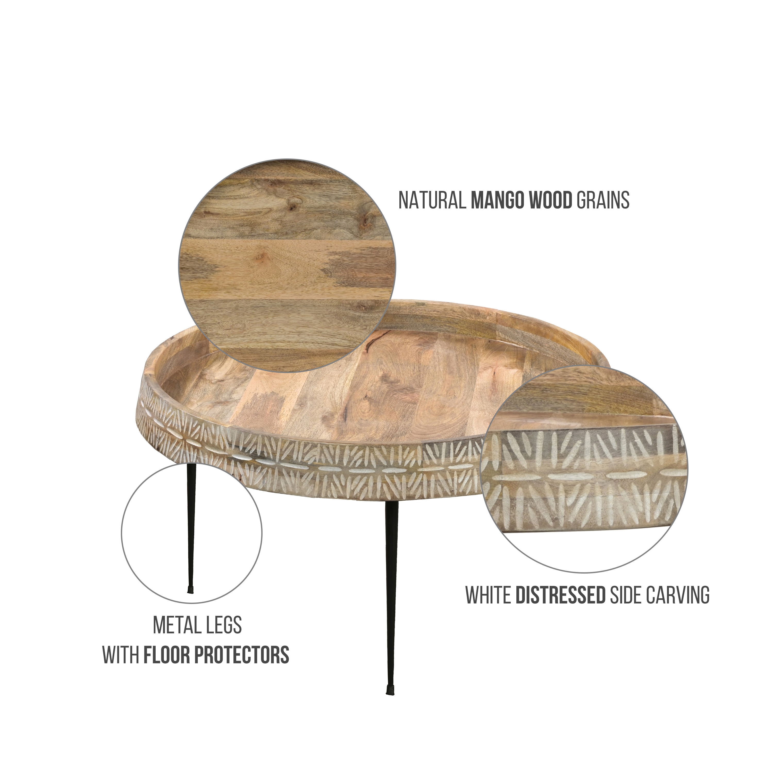 Benzara UPT-293094 Coffee-Tables - View #6