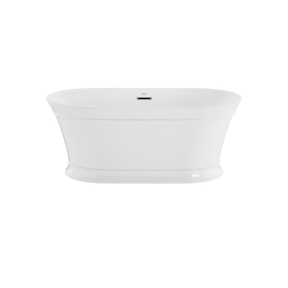 LEONORA® Freestanding 6530 Bath White Matte/Matte