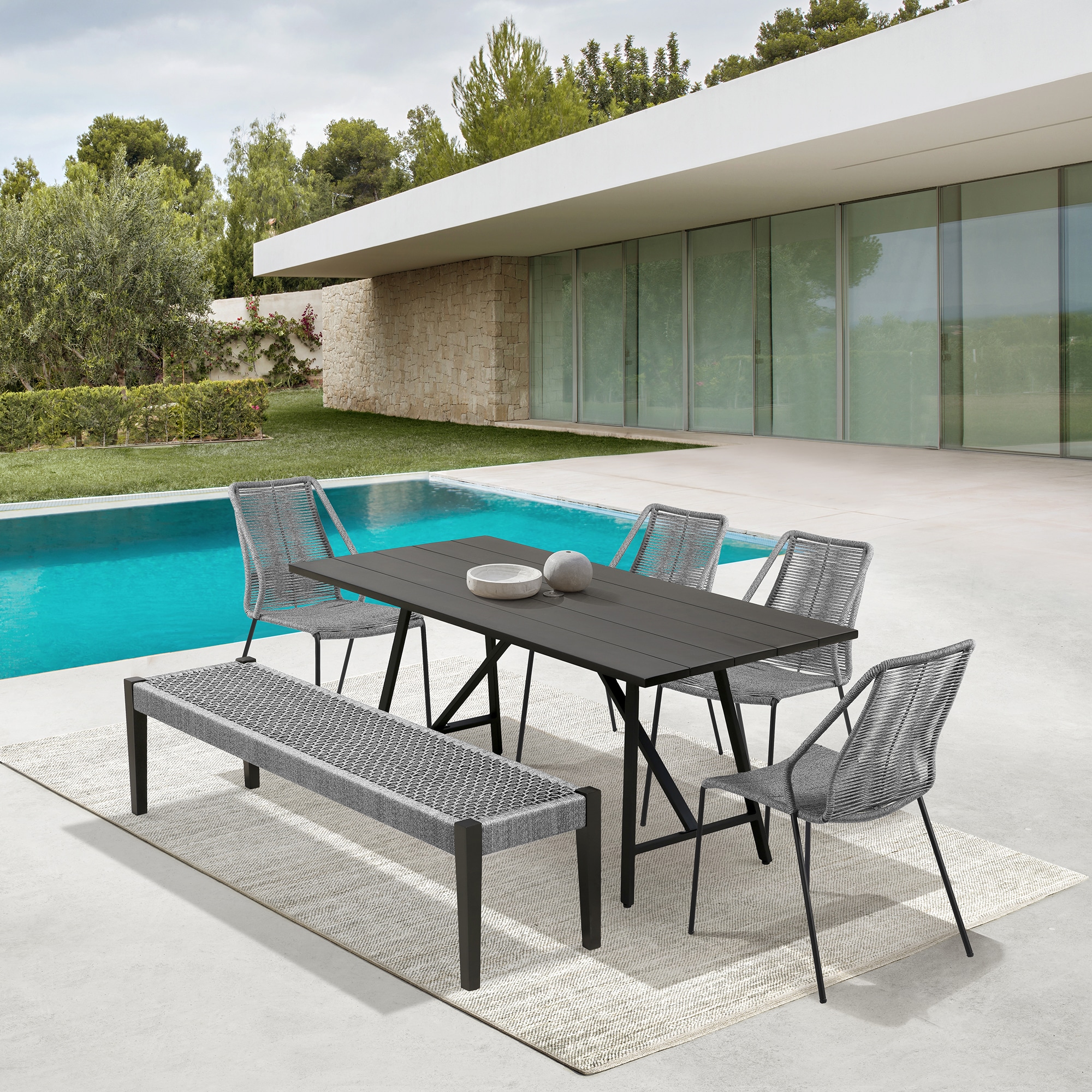 Armen Living 840254333826 Patio-Dining-Sets - View #4