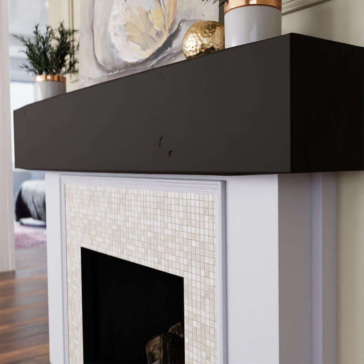 Ekena Millwork MANUKP08X10X48NS Mantel-Shelves - View #7