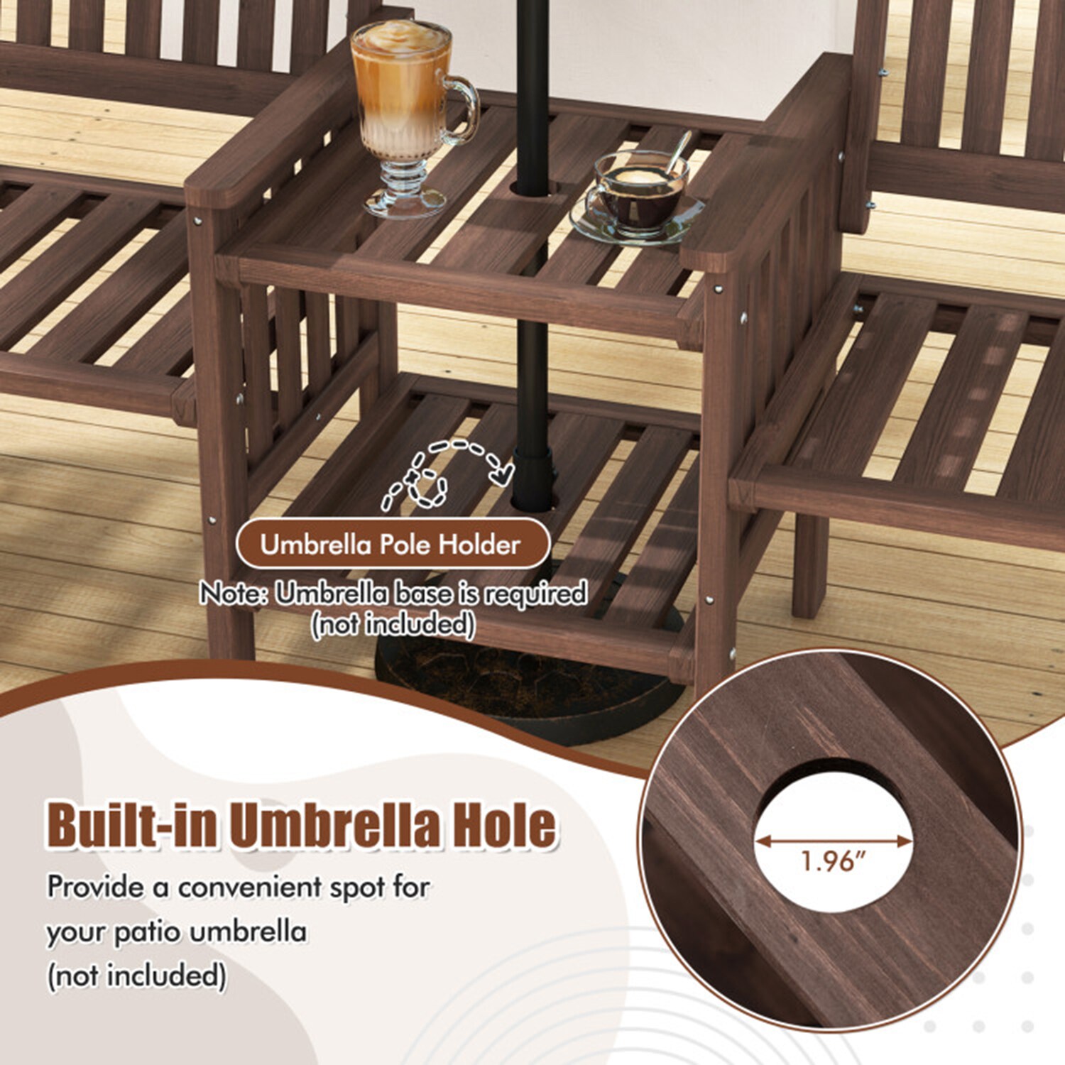 Mondawe MO-GT4242CF Patio-Conversation-Sets - View #6
