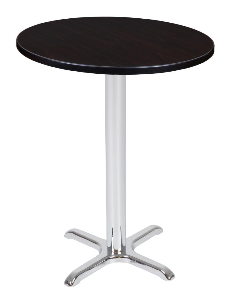 Regency TVCX30RNDMWCM Breakroom Brown 4-Person Training Table (30-in W x 42-in H)