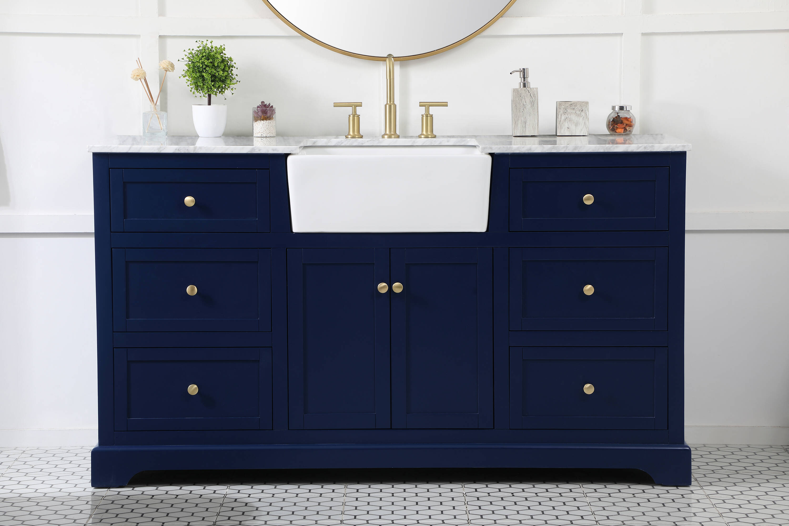 Elegant Decor HF180780BL Bath-Vanity-Combo - View #2