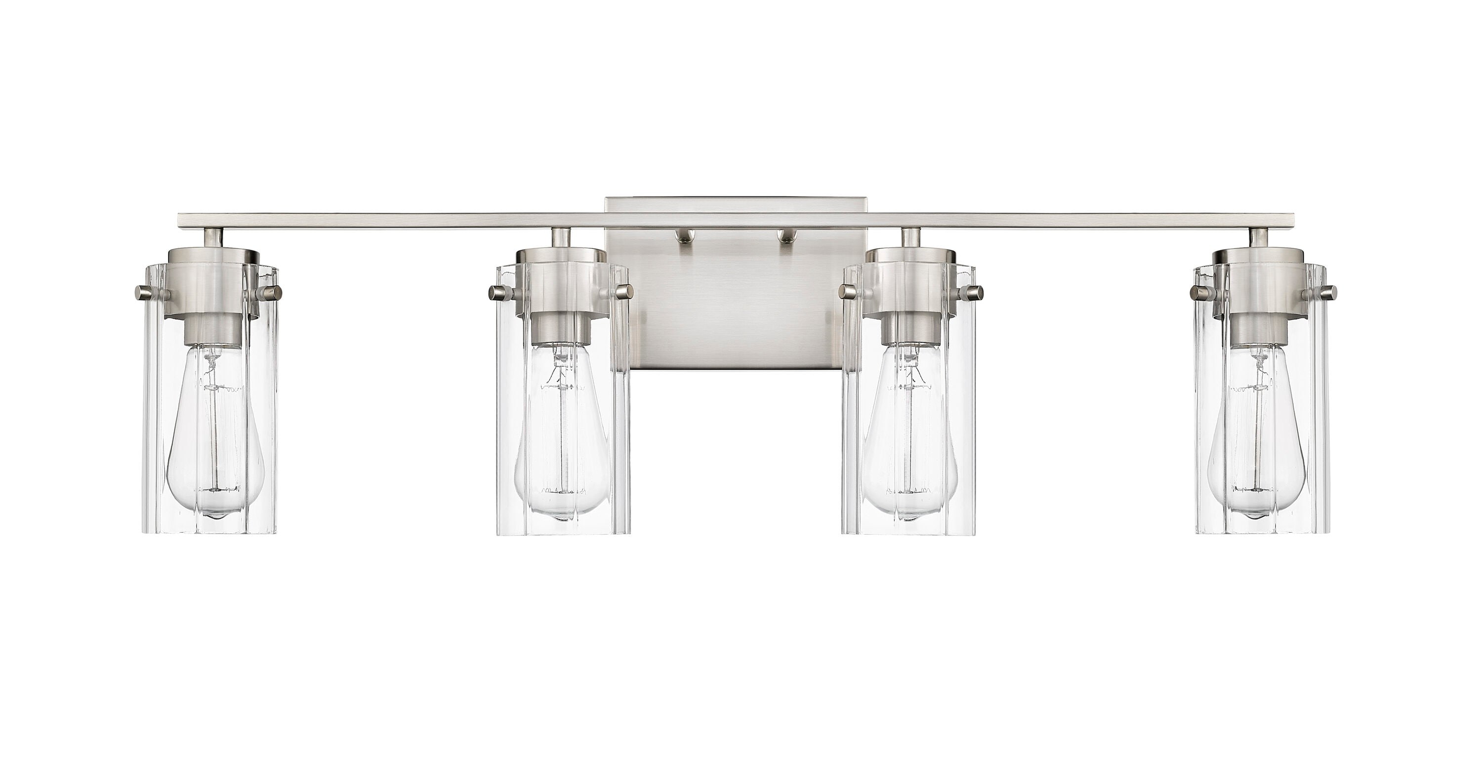Millennium Lighting 10304-BN Serena 21.5-in 3 -Light Matte Black Modern/contemporary Vanity light