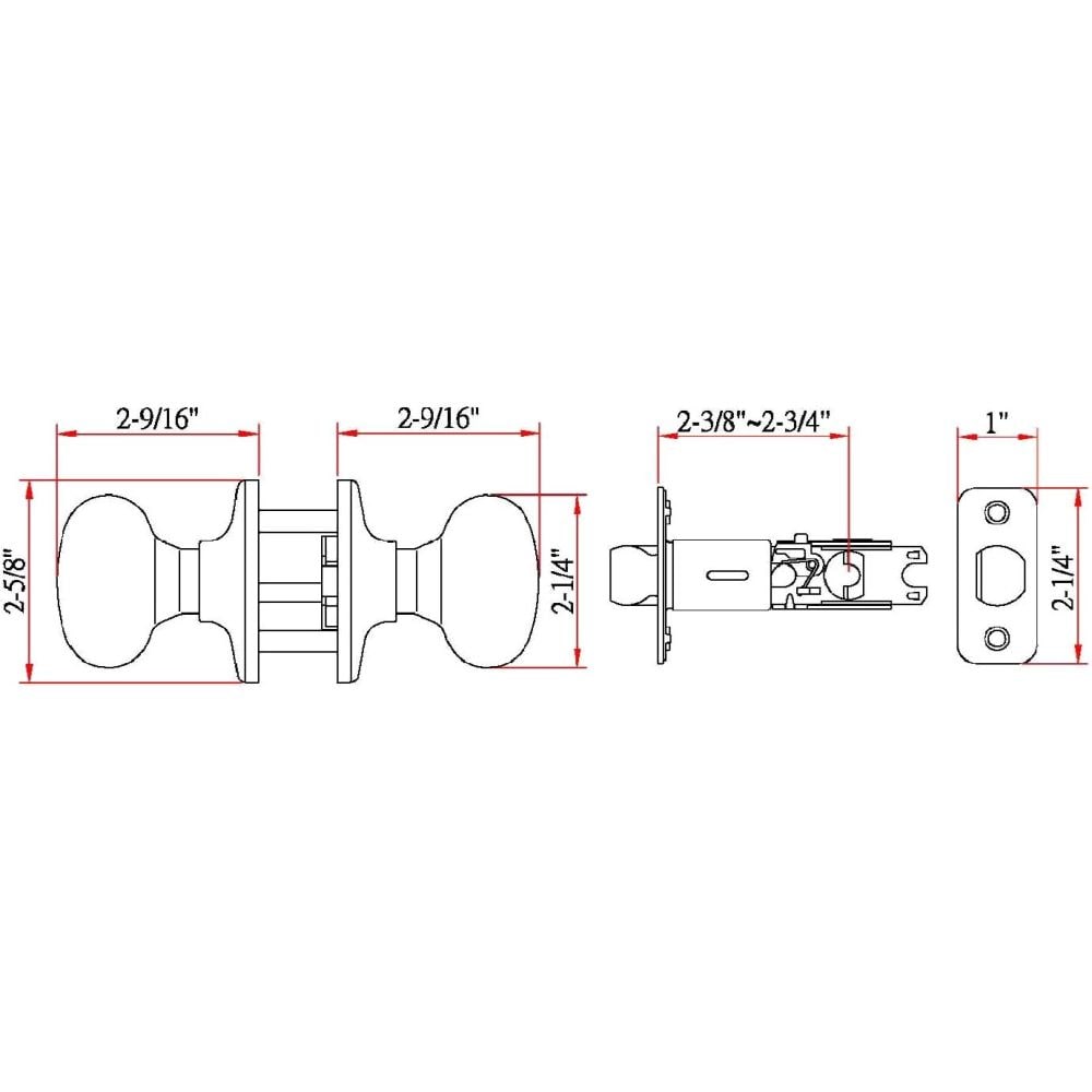 Design House 753269 Door-Knobs - View #3