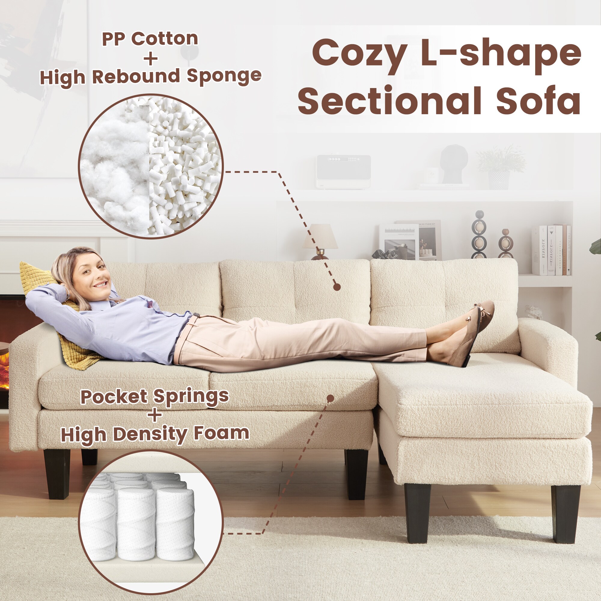 Ovios OLCK230-R Sofas-Loveseats - View #3