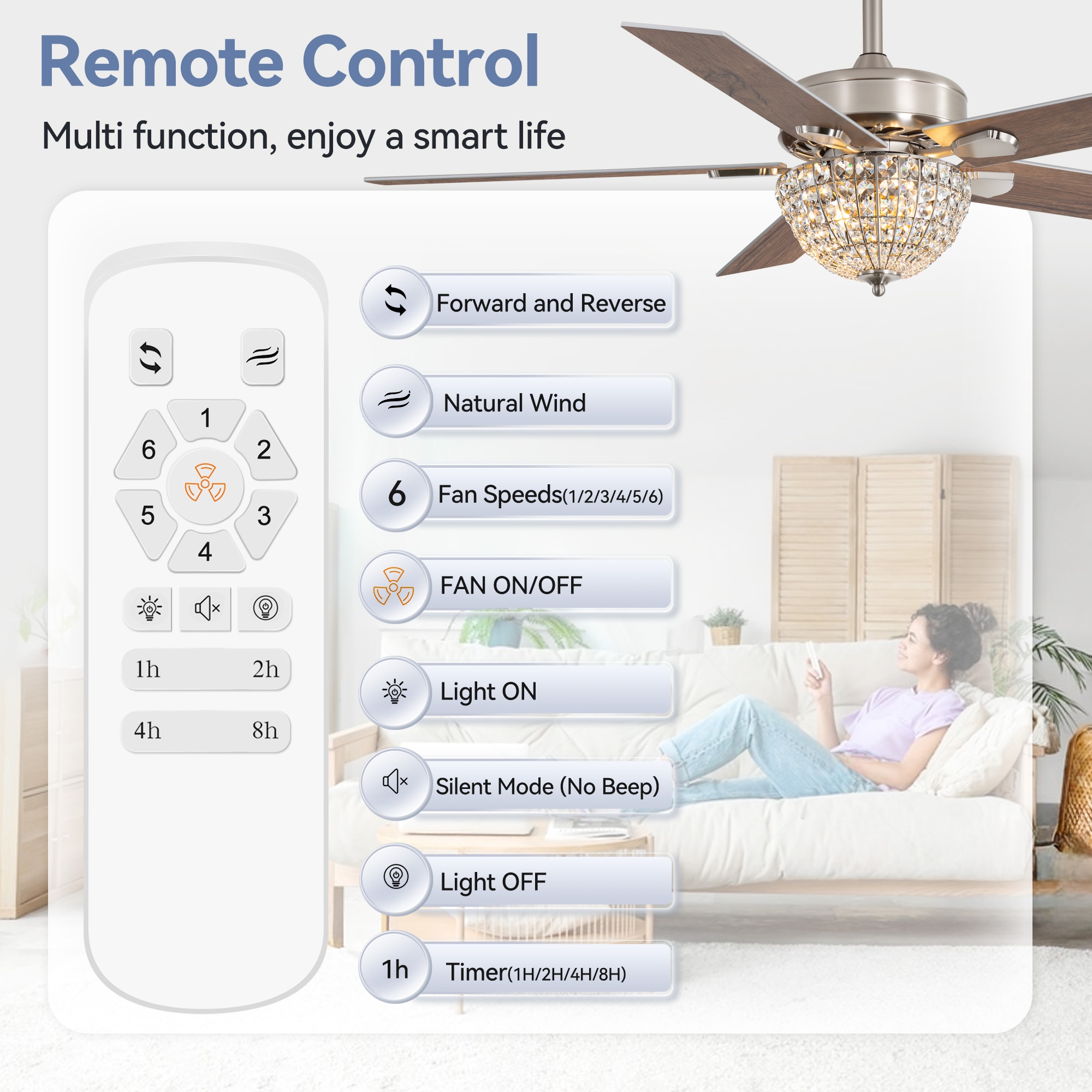 Breezary 29021-SN Ceiling-Fans - View #8