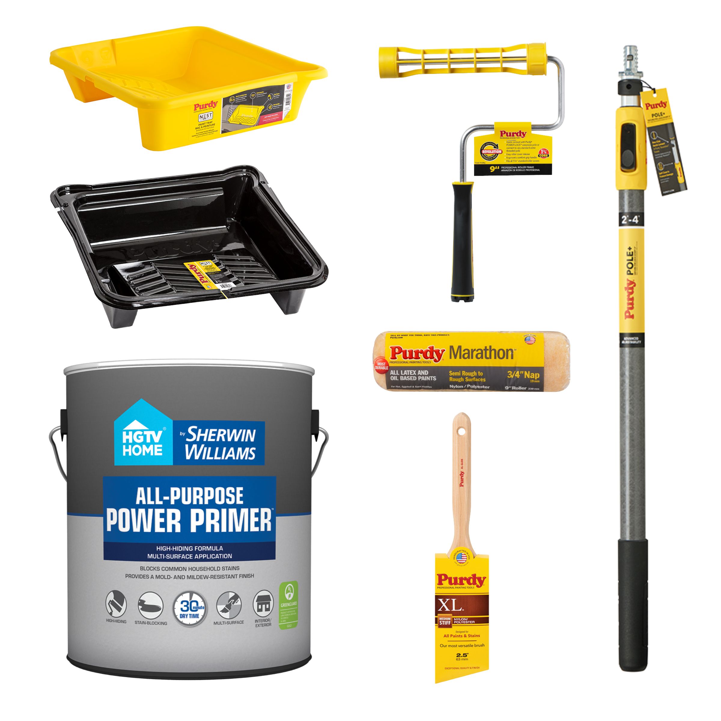 HGTV HOME by Sherwin-Williams  Multi-Purpose Power Primer DIY Project