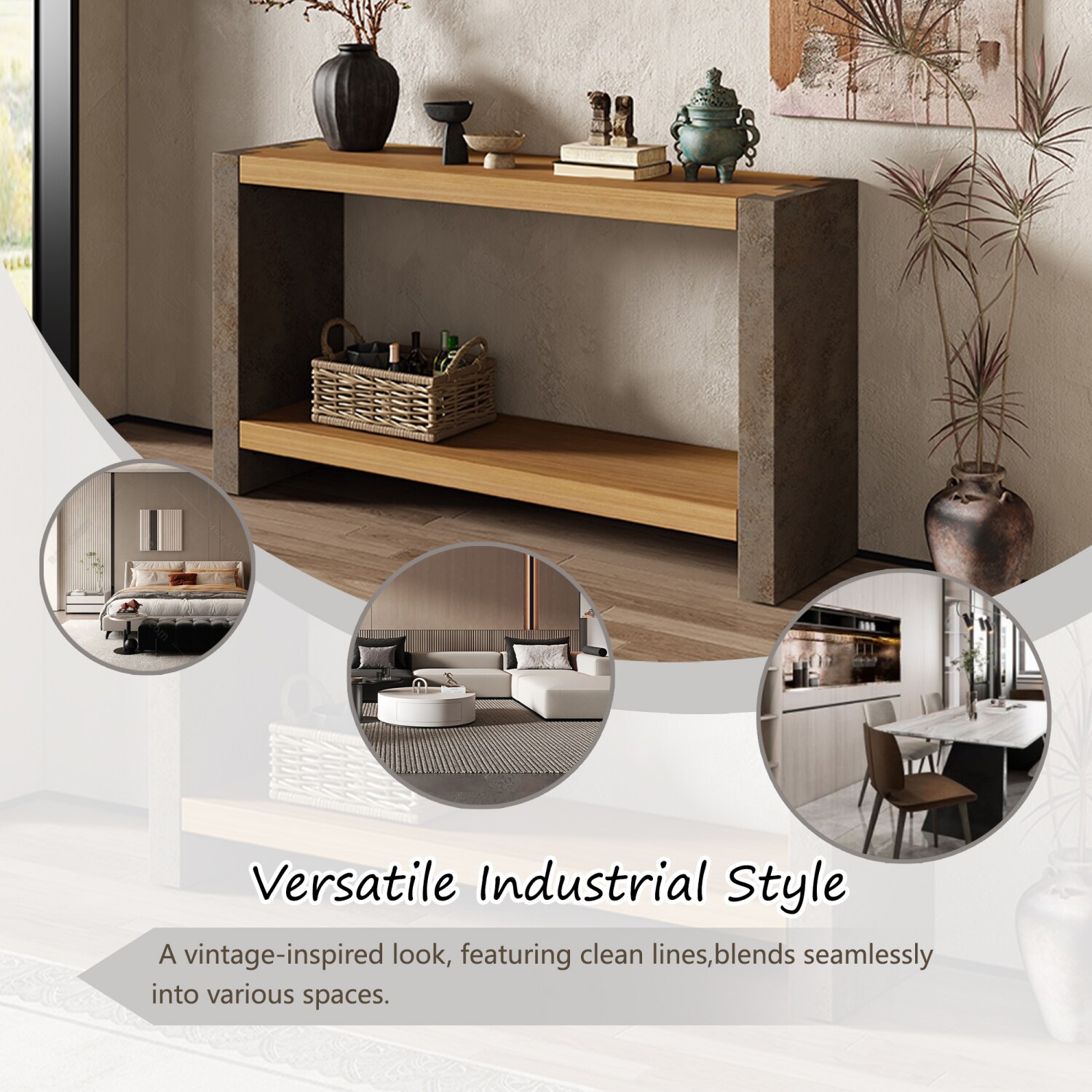 Streamdale Furniture N760P281375D Console-Sofa-Tables - View #5