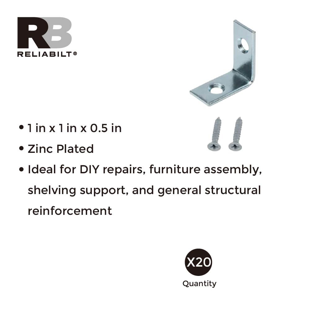 RELIABILT 22500ZCBLG20 Mending-Plates-Brackets-Braces - View #2