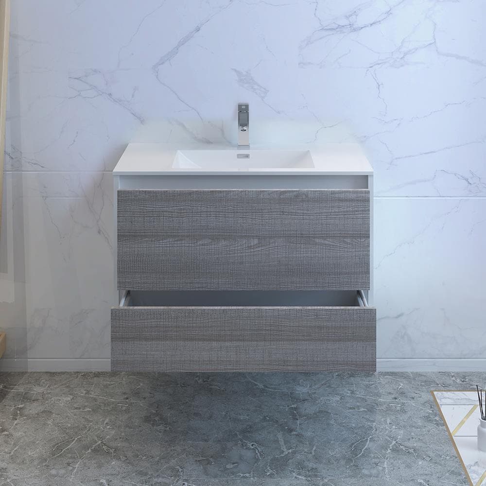 Fresca FCB9236HA-I Bath-Vanity-Combo - View #4