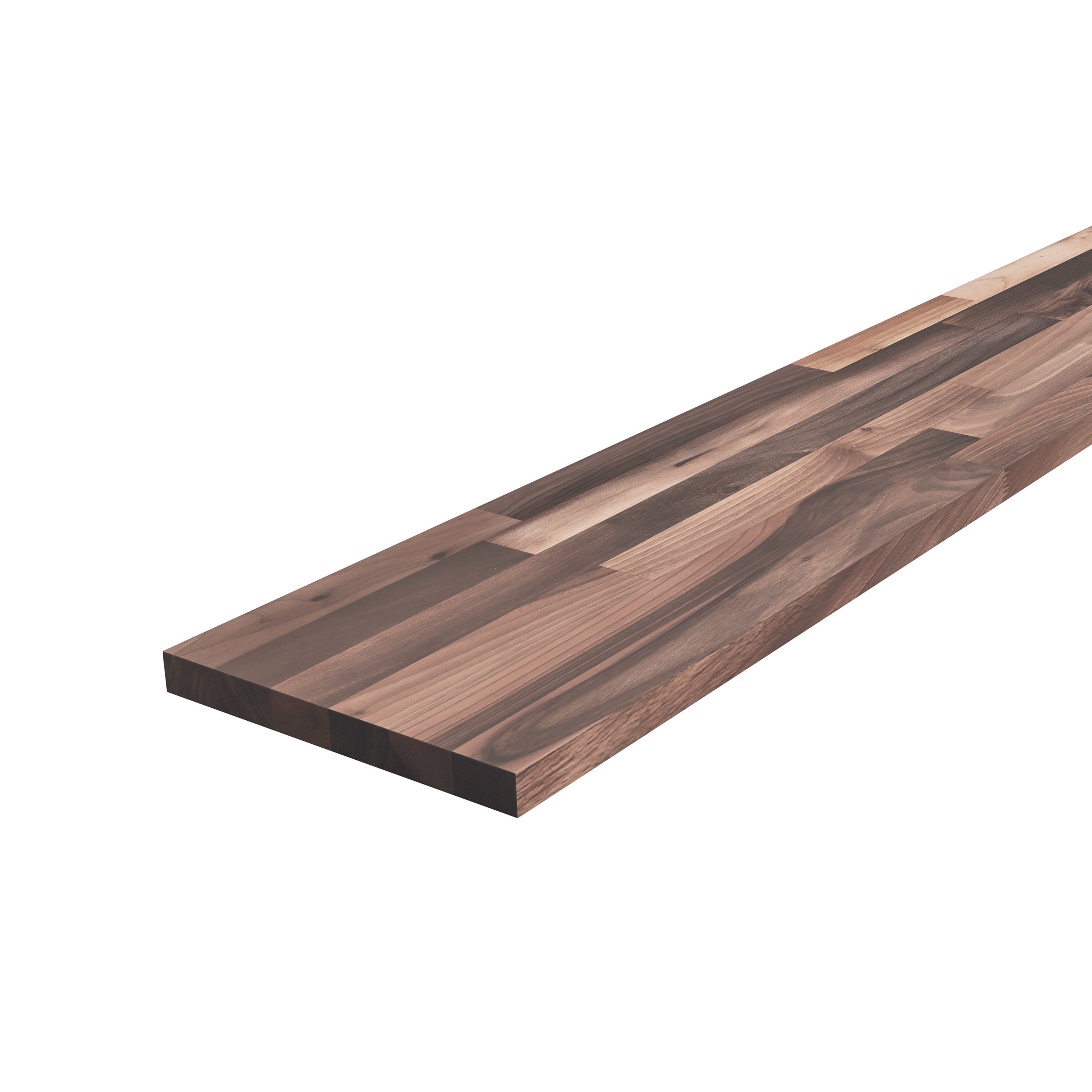 Sparrow Peak 110SPEUWAL-48 4-ft x 10-in x 1 Walnut Walnut Wood Butcher block Countertop